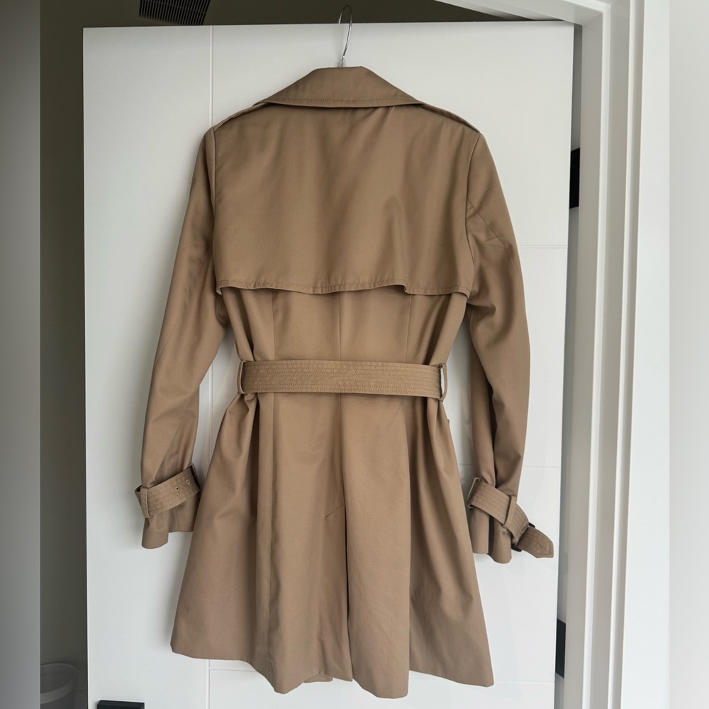 H&M Beige Double-Breasted Trench Coat - Picture 6 of 6